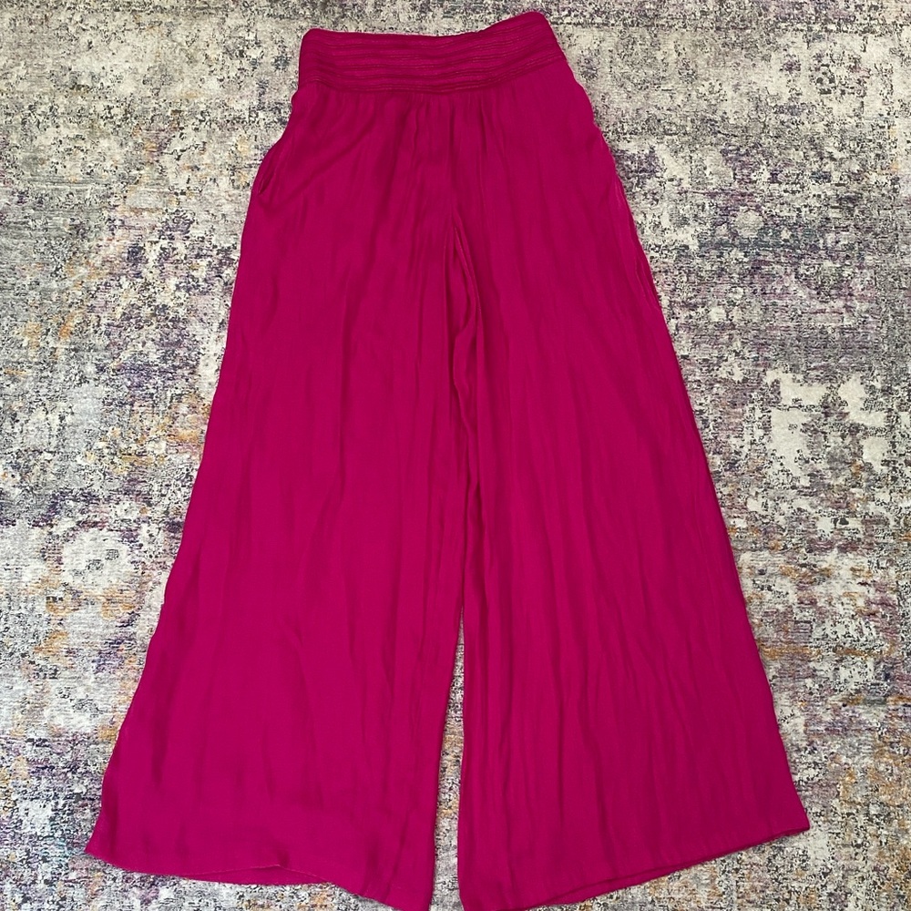 Versona Fuchsia Palazzo Pants